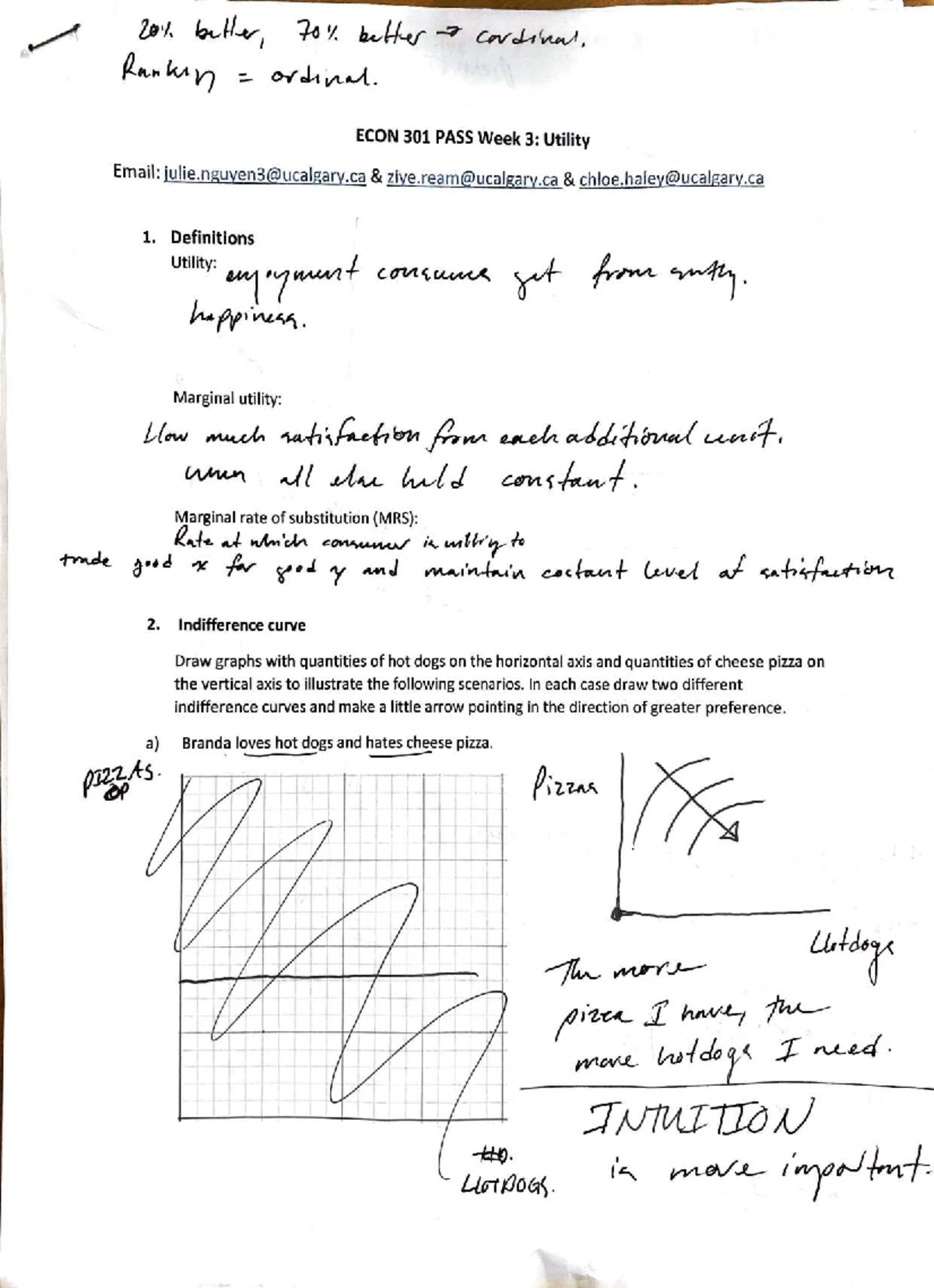 Lecture Notes on Isocosts and Cost Minimization (Lecture 10) - Studocu