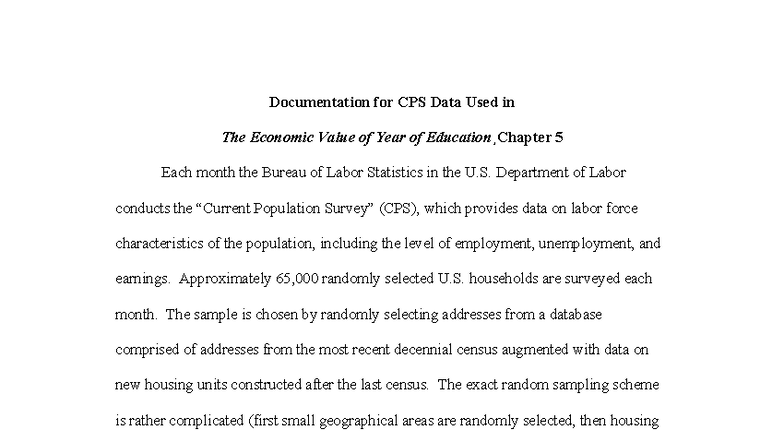 Ch5 cps box - phân tích - Documentation for CPS Data Used in The ...