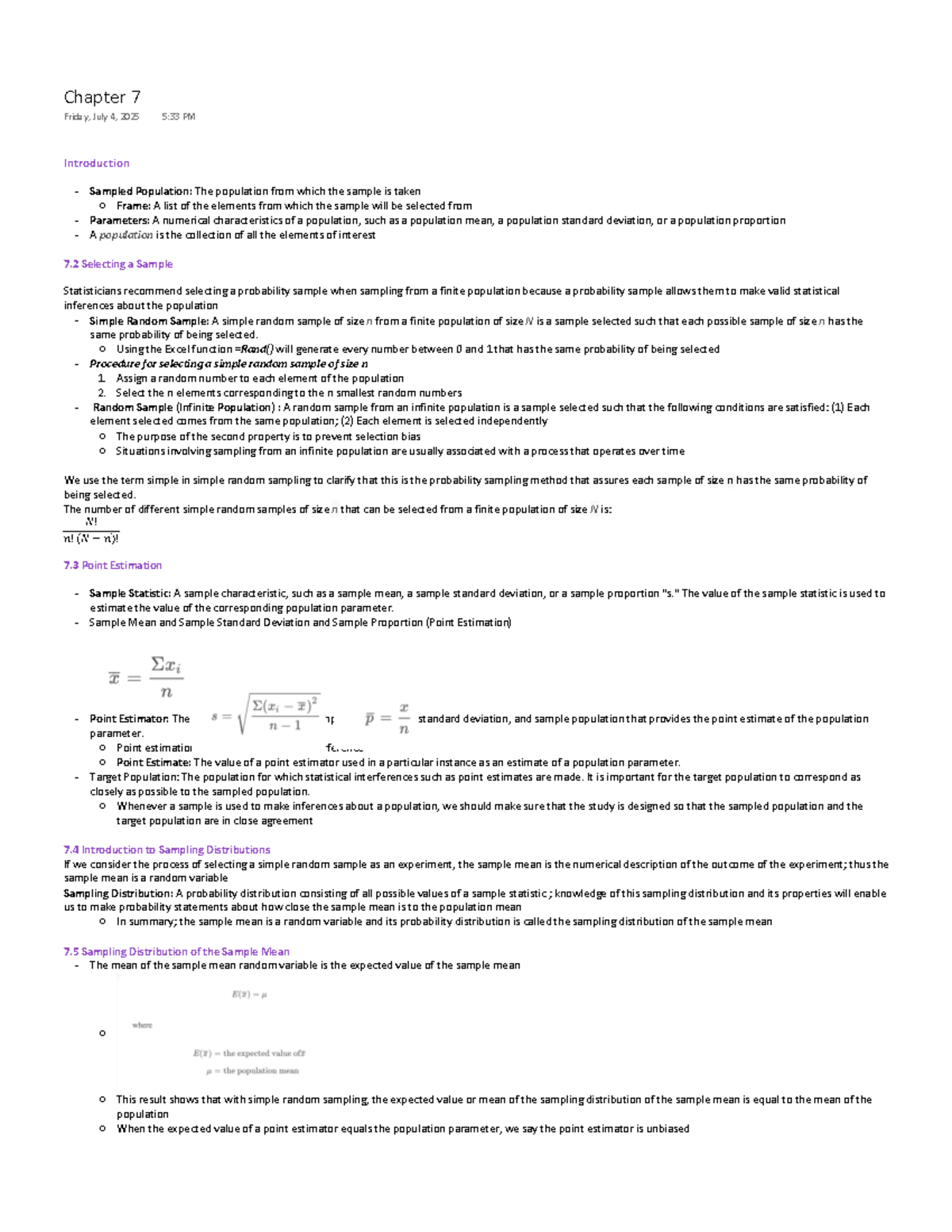 Statistical Sampling Techniques: Types, Methods & Applications (STAT ...