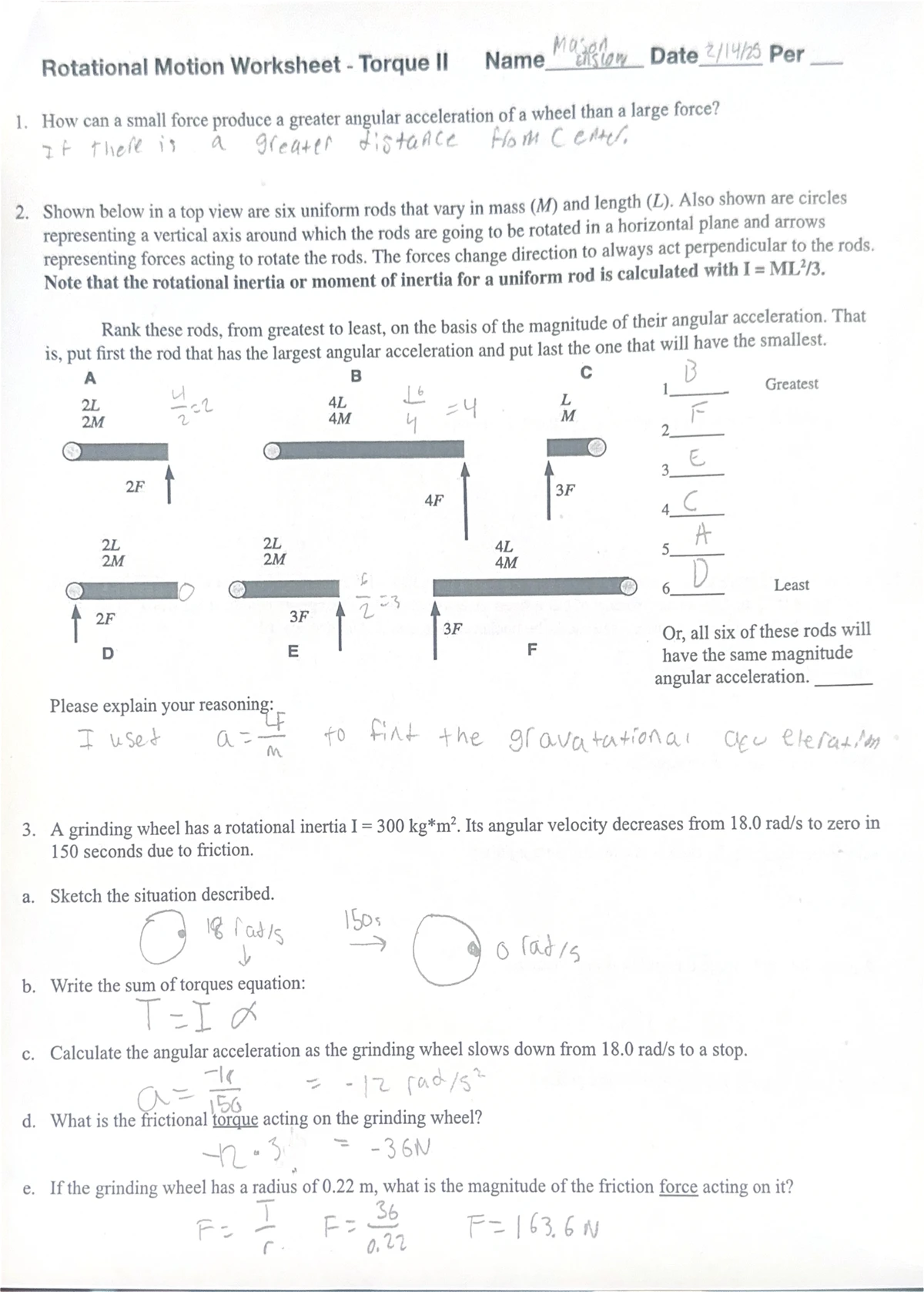 Kinetics and Potential Energy: Sketching Graphs and Labels - Studocu