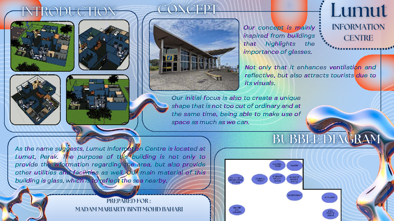 BST253 Group ASSG 3 - Lumut Information Centre Design Concept - Studocu