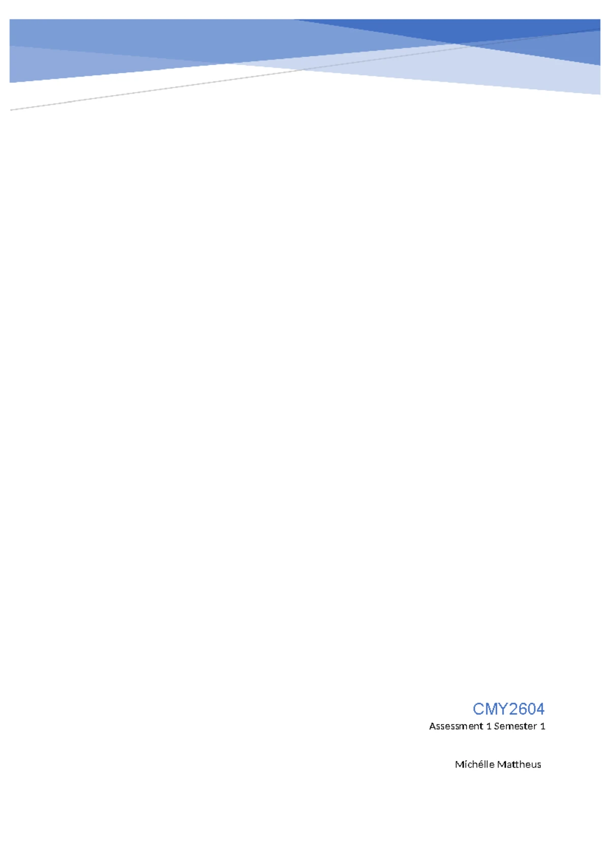 CMY 2604 Sem 1 Assignment 1: Child Justice Act Overview - Studocu