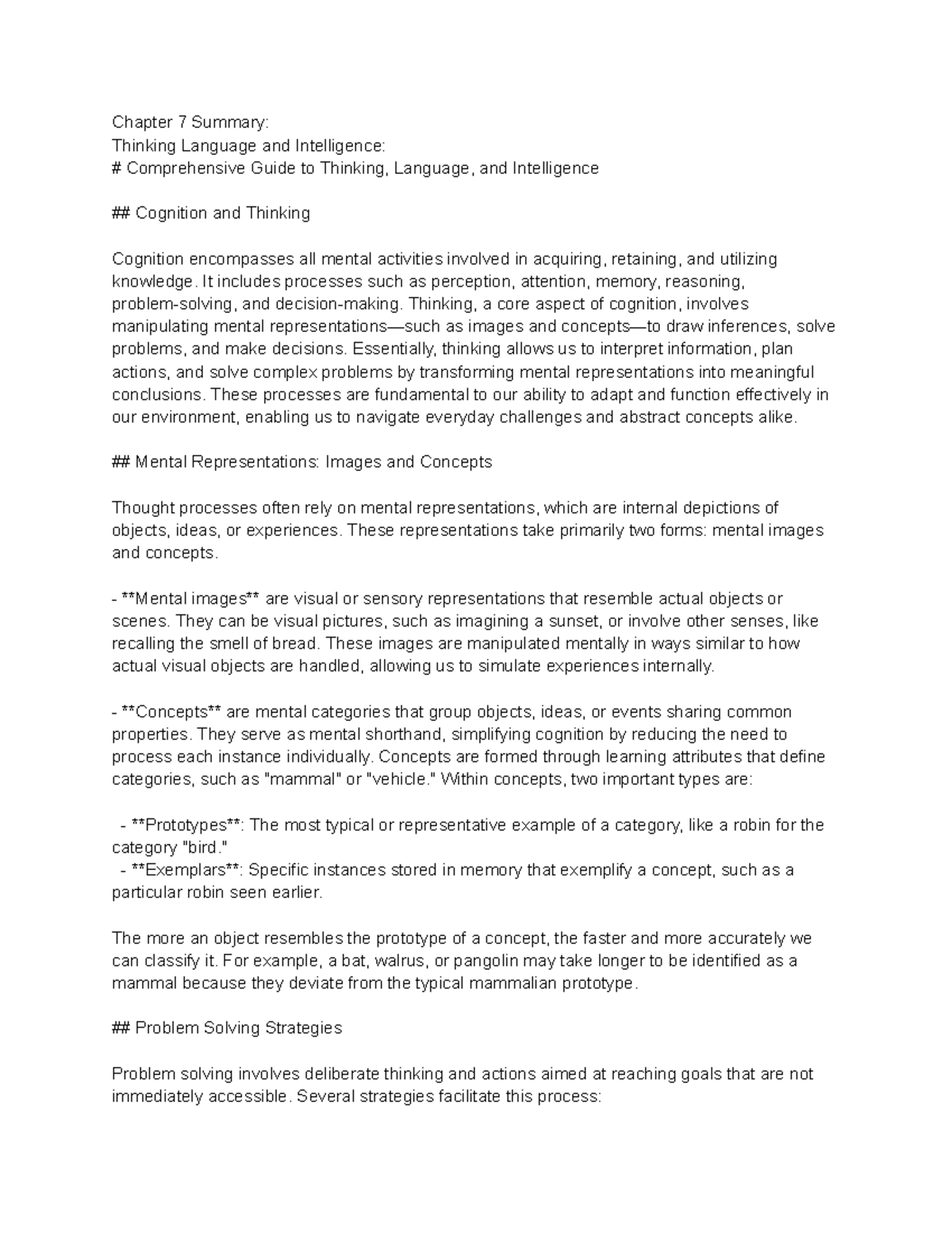 Comprehensive Guide to Intelligence: Concepts, Tests, and Influences ...