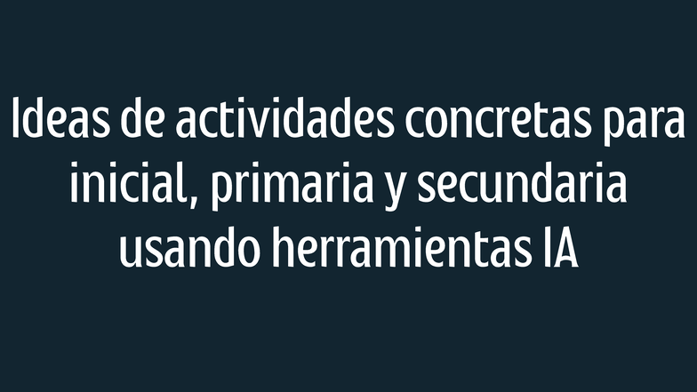 Bono Banco de Actividades Creativas con IA para Inicial, Primaria y ...