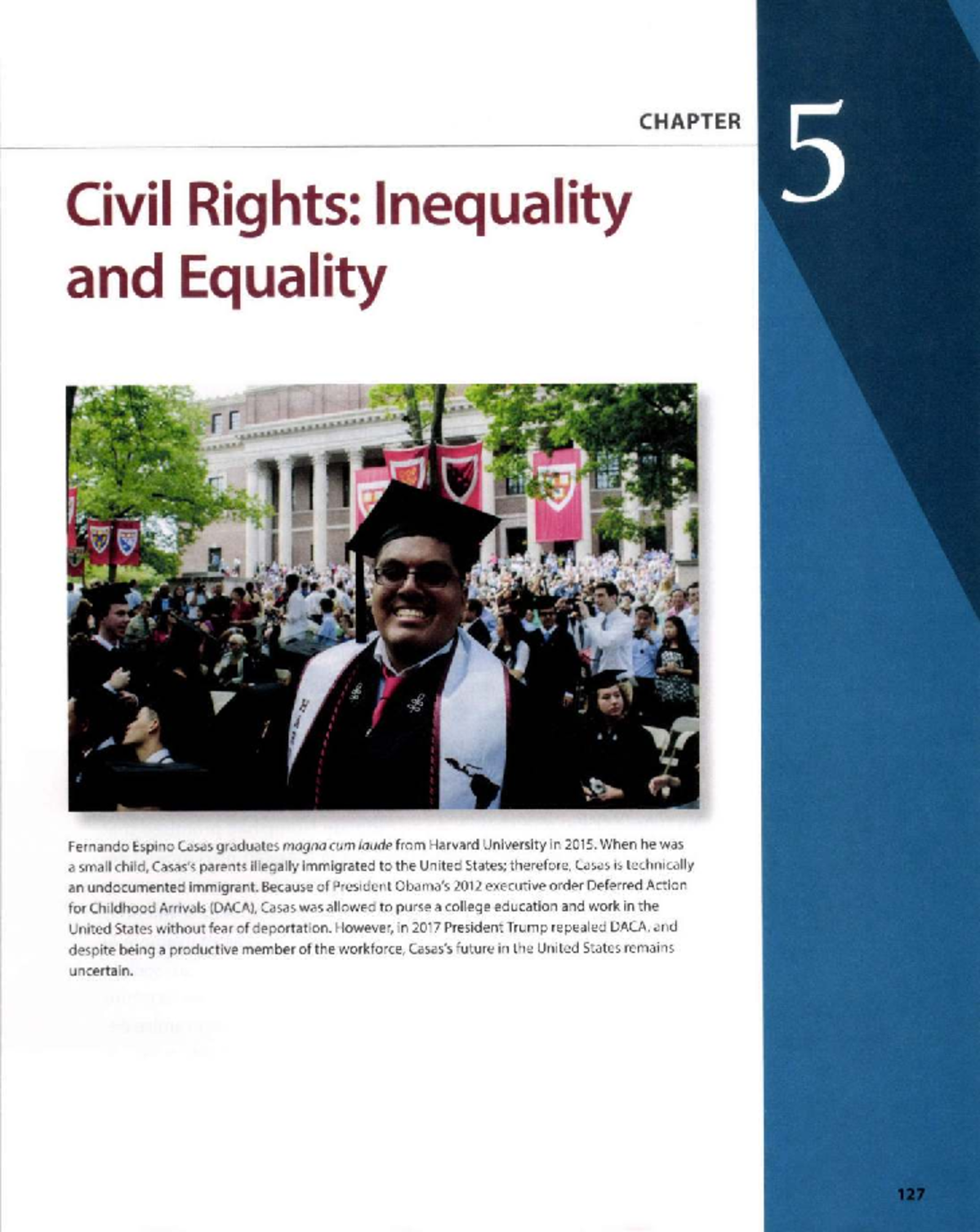 CH 5: Civil Rights - Inequality and Equality Overview - Studocu