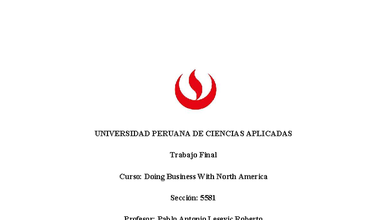 Trabajo Final DBWN: Estrategias de INCAVO S.A.C. en el Mercado ...