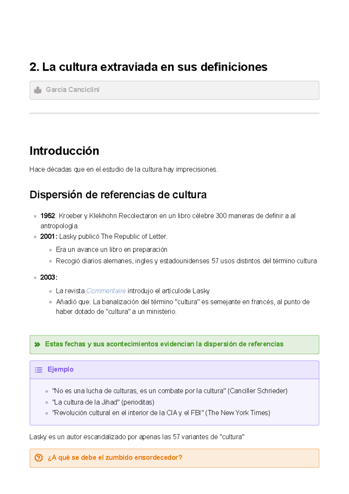 2. La Cultura Extraviada: Definiciones y Análisis de García Canclini ...