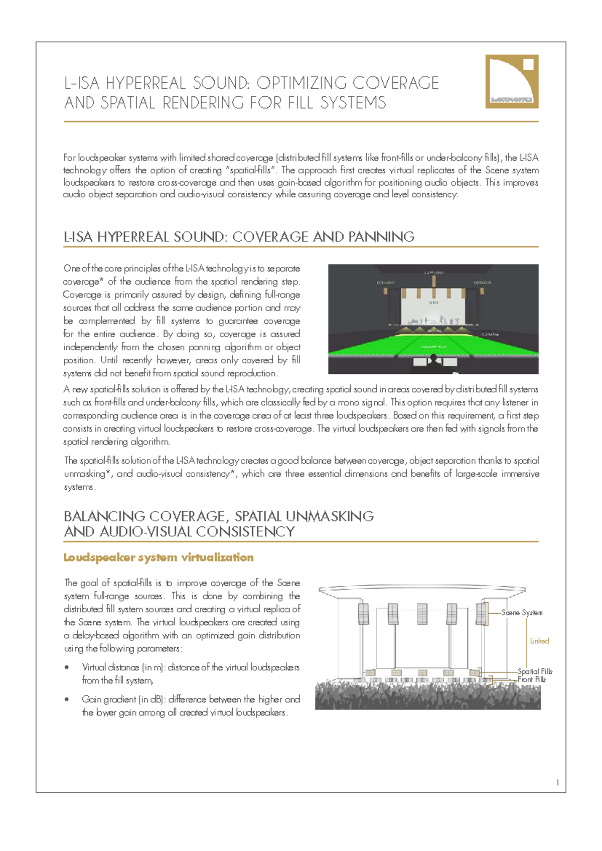 HYPERREAL SOUND: OPTIMIZING SPATIAL RENDERING FOR FILL SYSTEMS - Studocu
