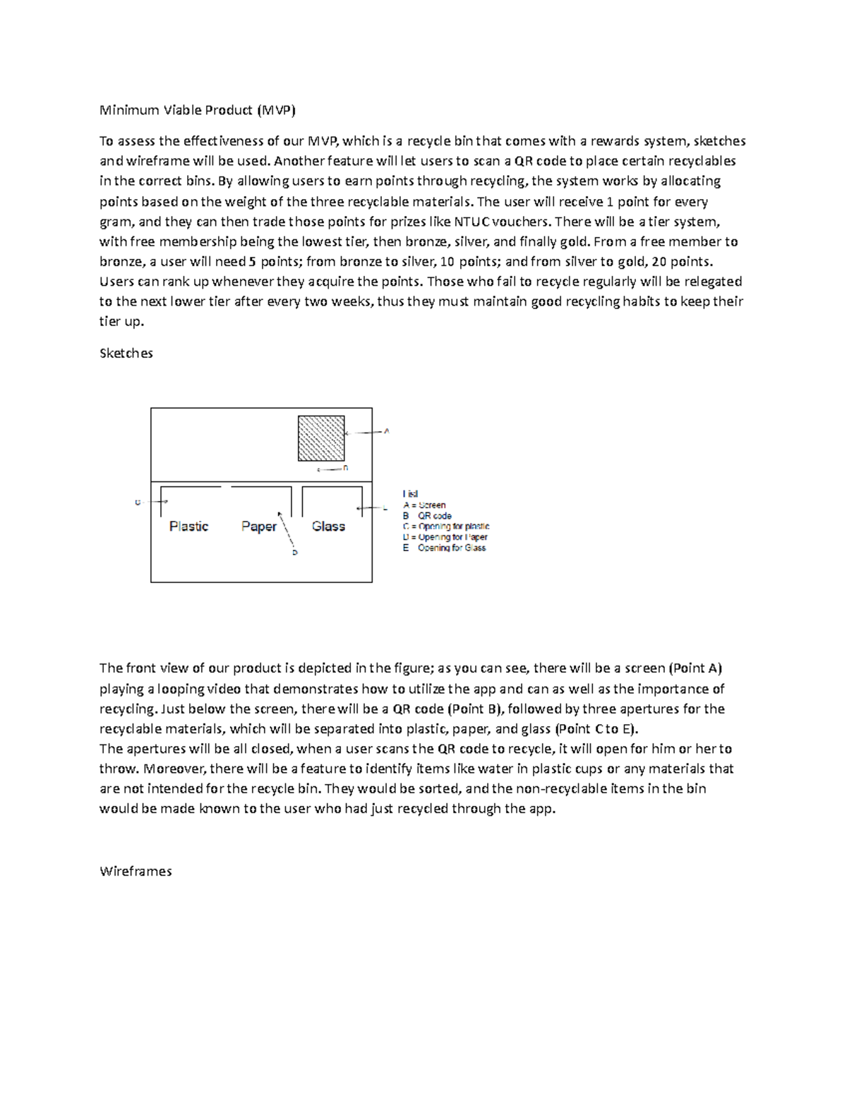 A2 - gw - Group assessment 2 - Minimum Viable Product (MVP) To assess ...