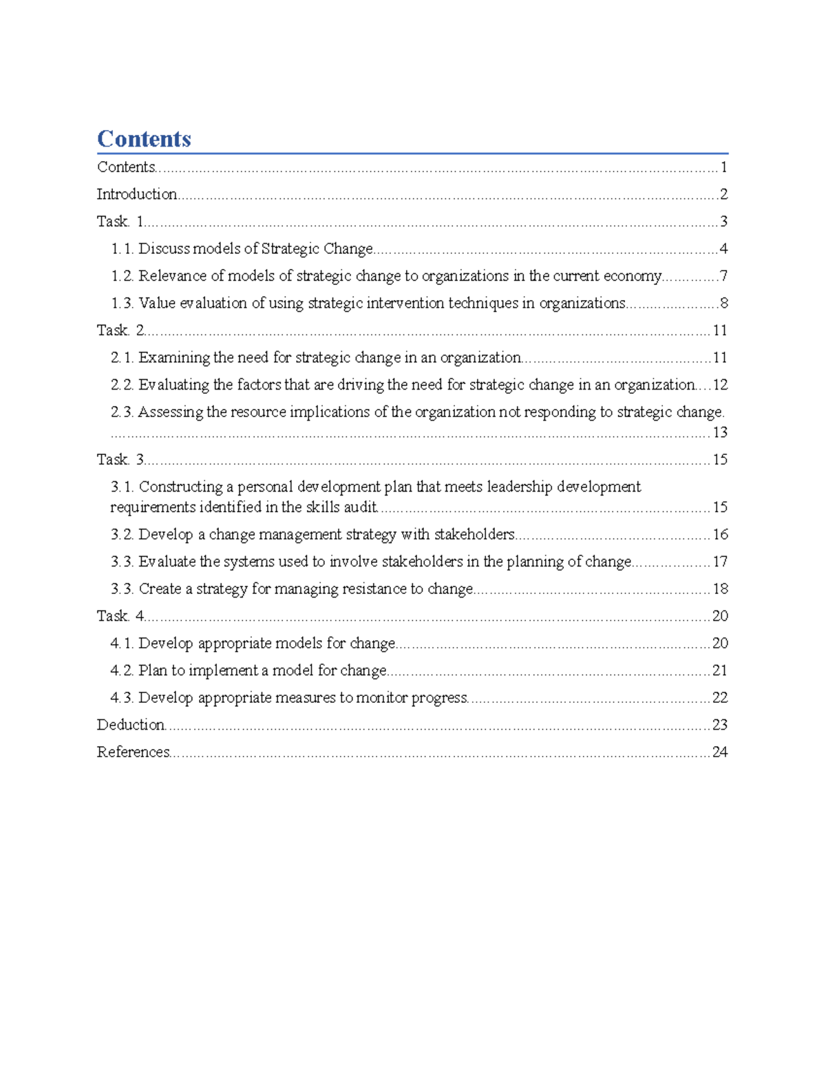 Strategic Change Management Models: A Study of Microsoft Case - Studocu