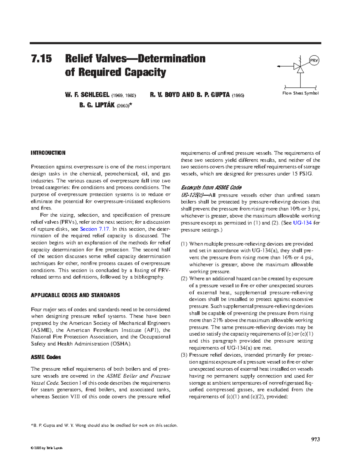 API 520 vs 2000: Key Comparisons for Pressure Relief Systems - Studocu