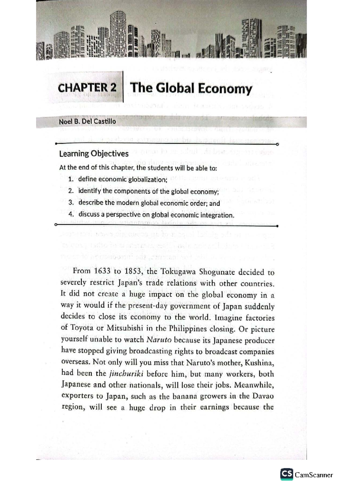 CS 20 CHAPTER 2: THE GLOBAL ECONOMY - Key Concepts and Insights - Studocu