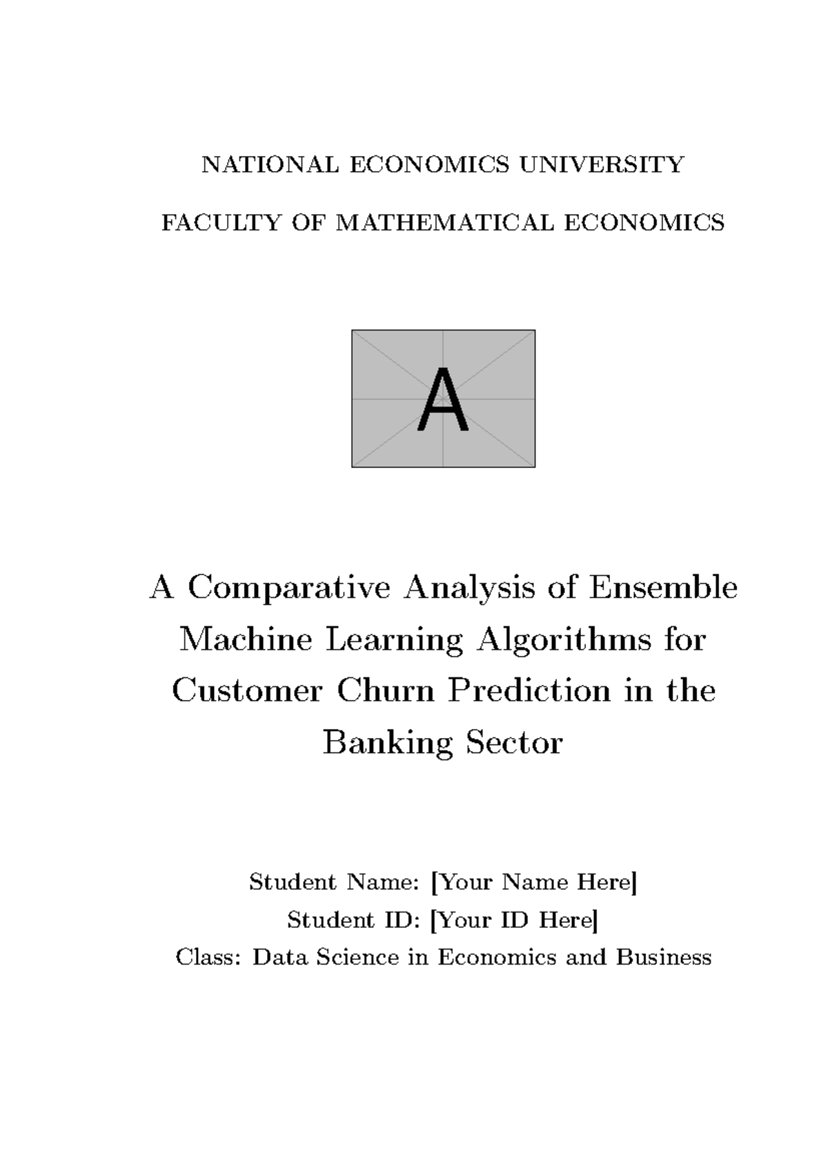 Machine Learning 1: Ensemble Methods for Customer Churn Prediction ...