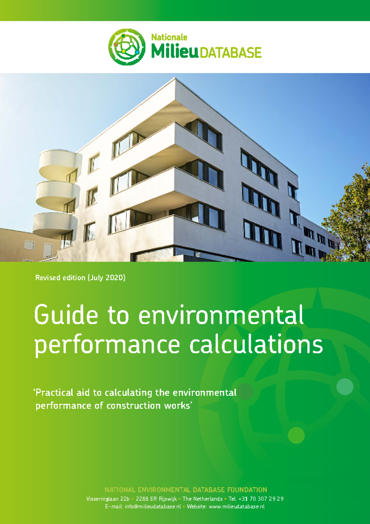 Guide to Environmental Performance Calculations (July 2020) - Studeersnel