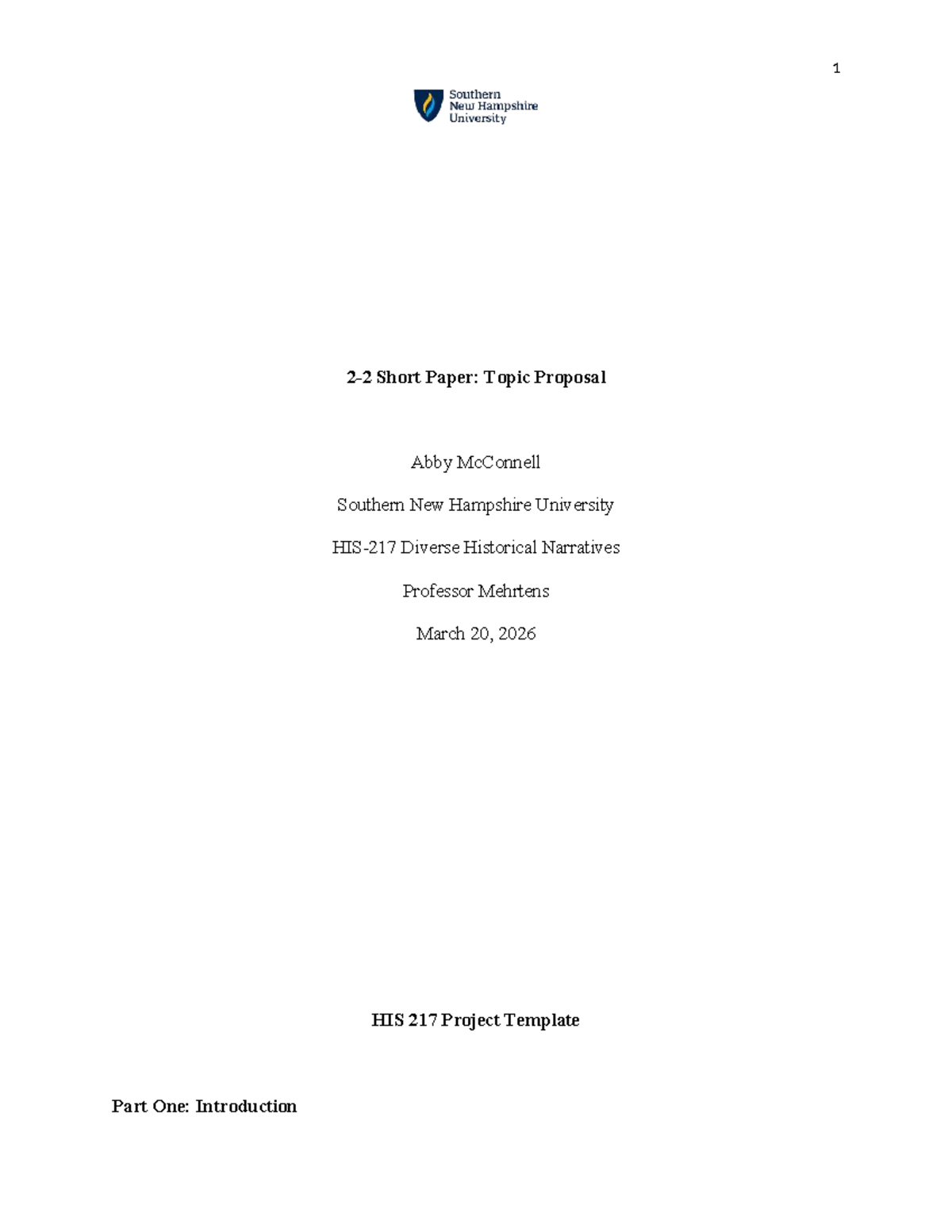 HIS 217 Short Paper: Topic Proposal on Class and Labor History - Studocu