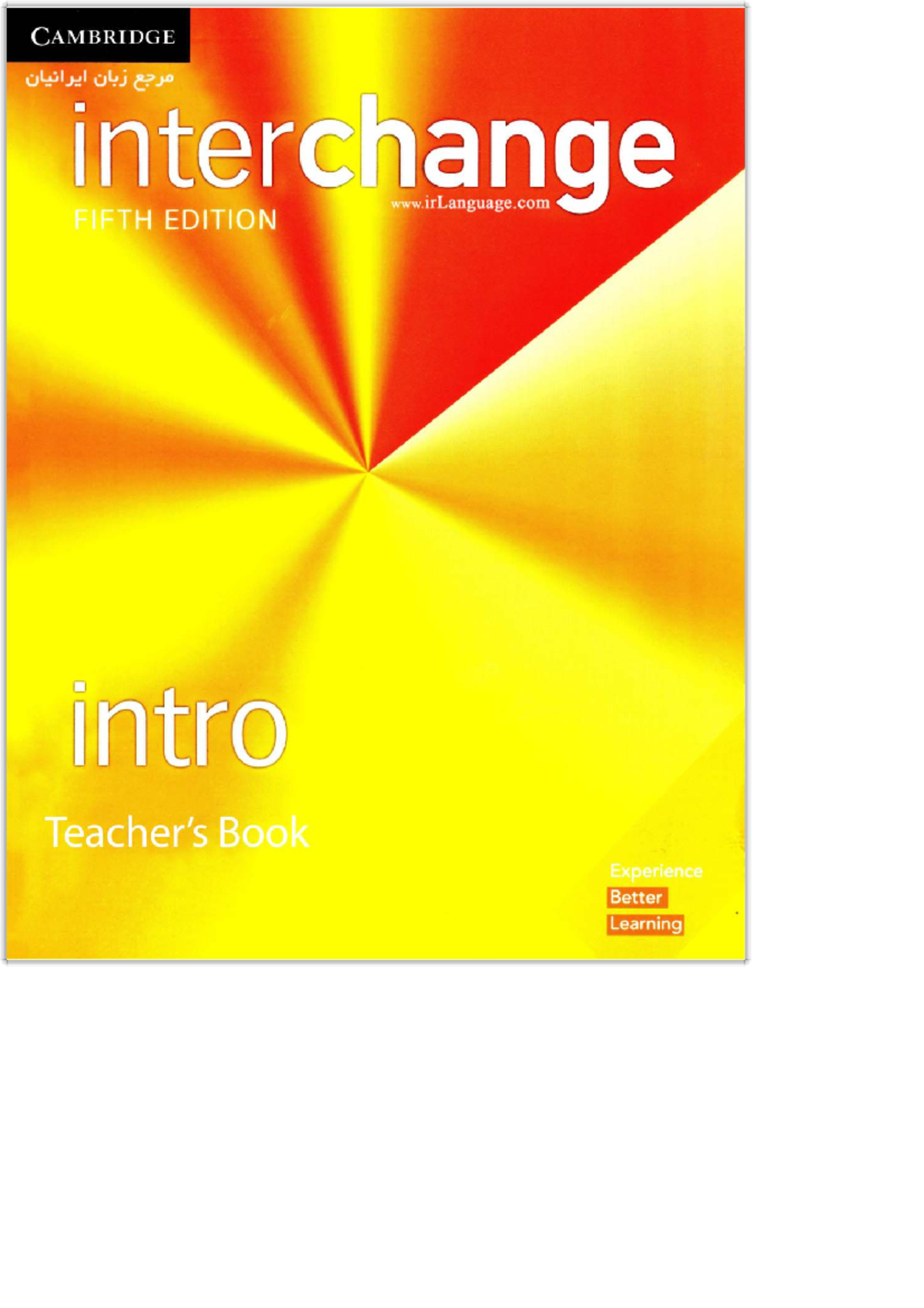 Interchange 5th Edition Intro Teacher's Edition Coursebook Overview ...