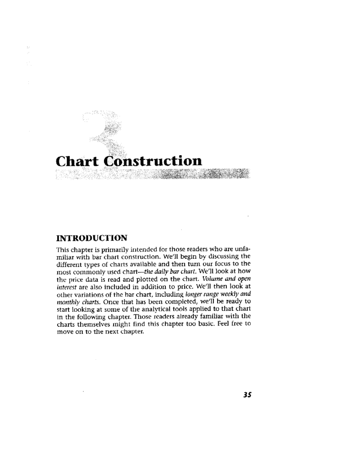 Chart Construction Techniques: Understanding Daily and Weekly Bar ...