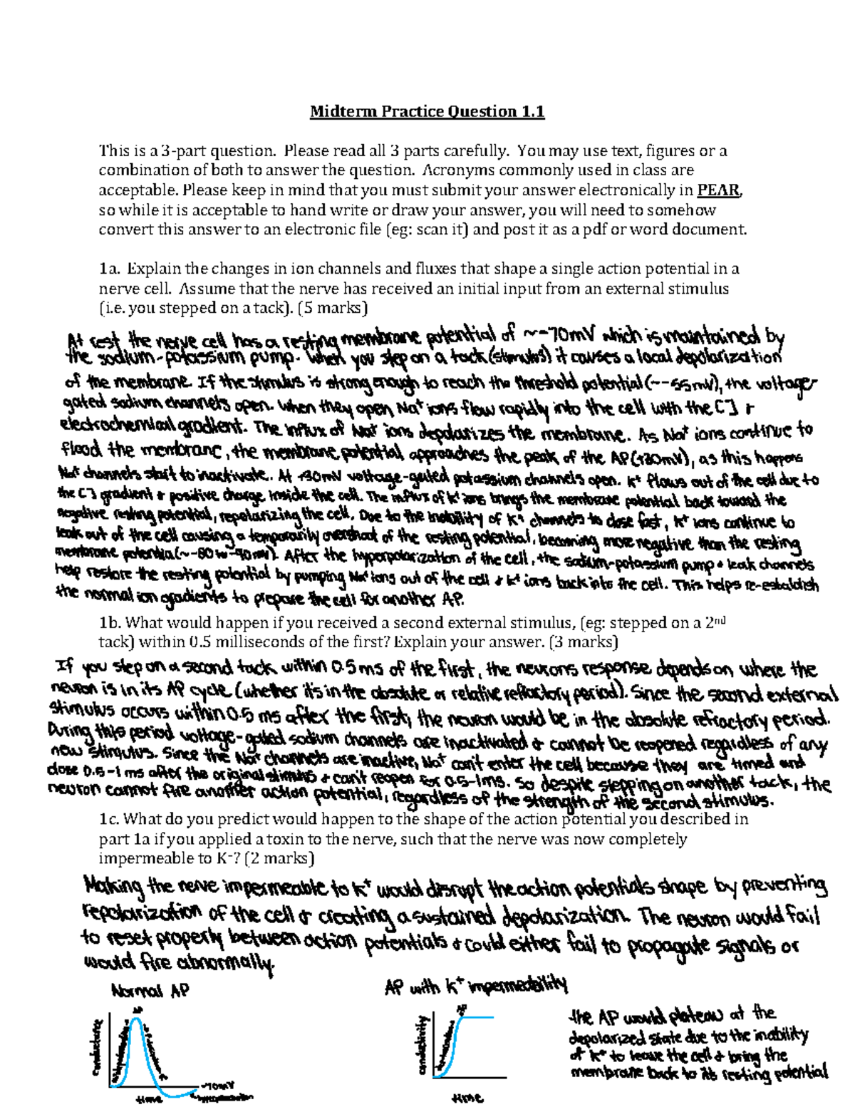 983391 Practice Question 1 - my answer - Midterm Practice Question 1 ...
