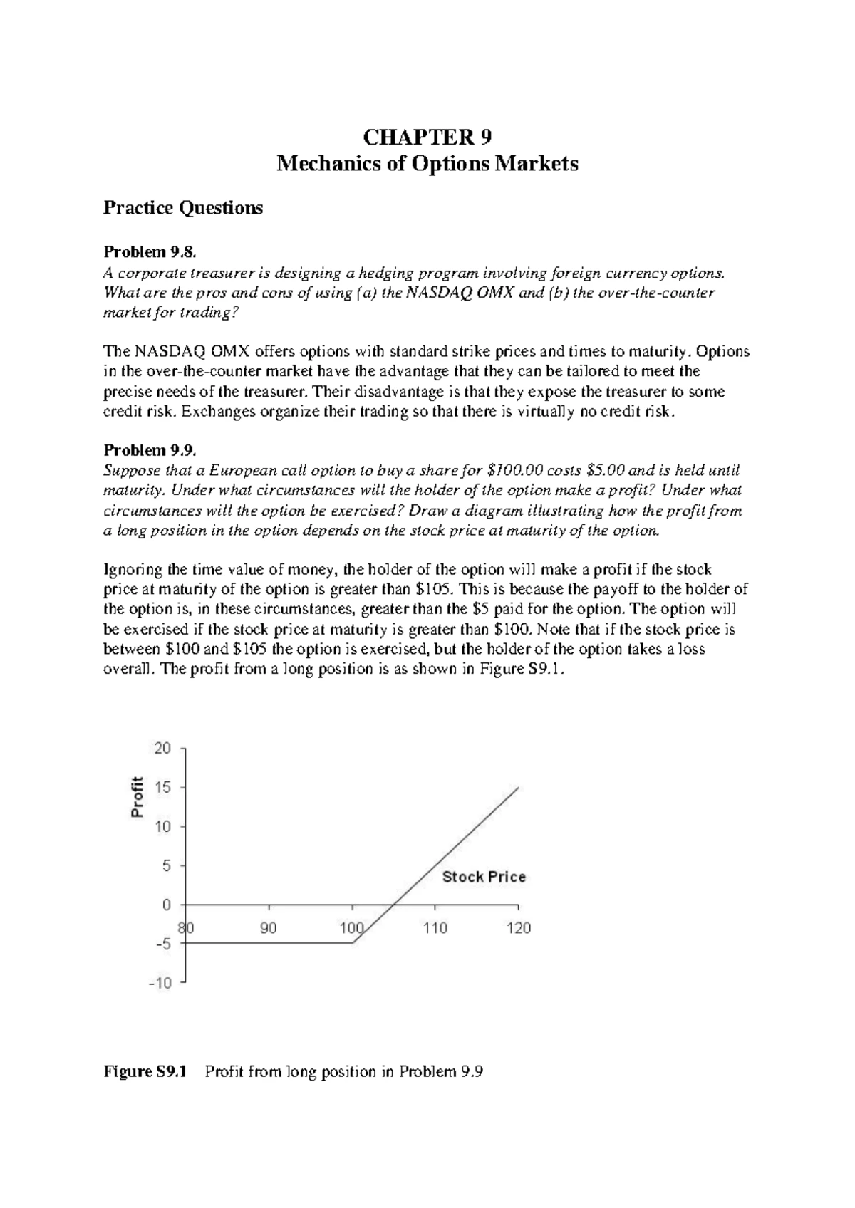 Problem Solutions Fundamentals of Futures and Options Markets 7e by ...