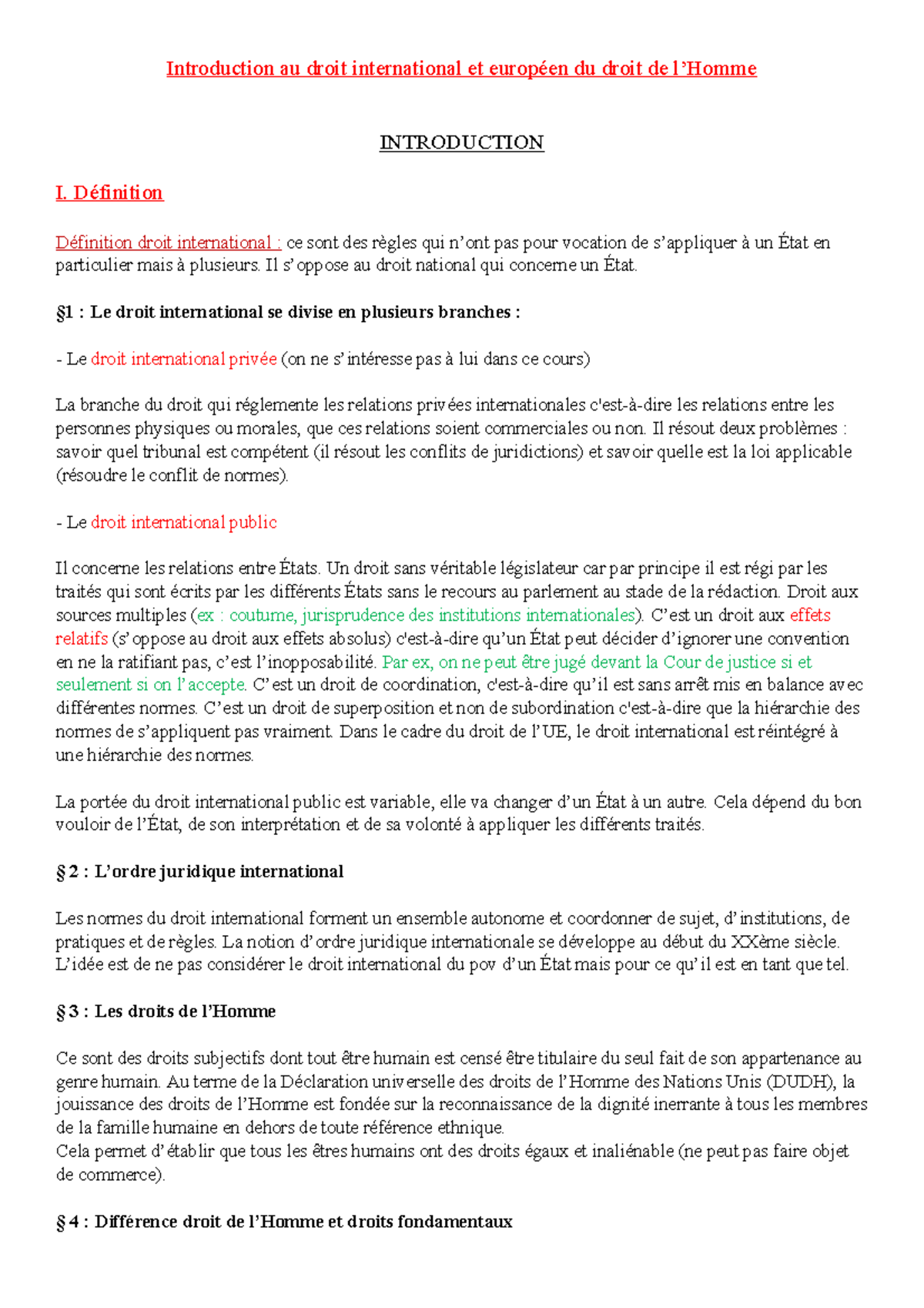La Déclaration Américaine des Droits et Devoirs de l'Homme et CADH ...