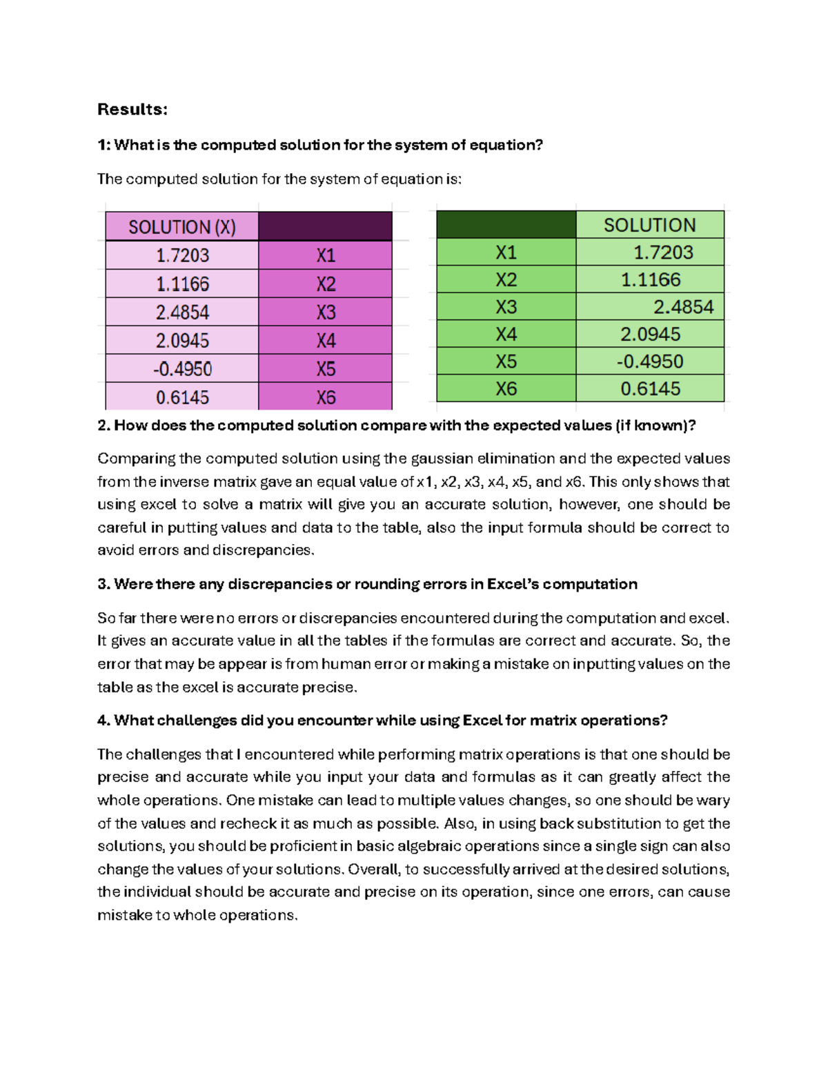Computational Lab 3 Ronzales - Results: 1: What is the computed ...