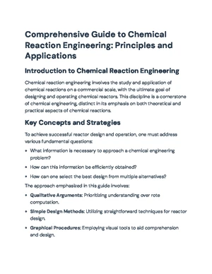 Deep Dive into Mixed Flow Fermentors in Chemical Reaction Engineering ...
