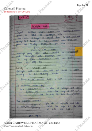 UNIT 1 Inorganic ( Imperfect Pharmacy ) - Pharmaceutical Inorganic ...