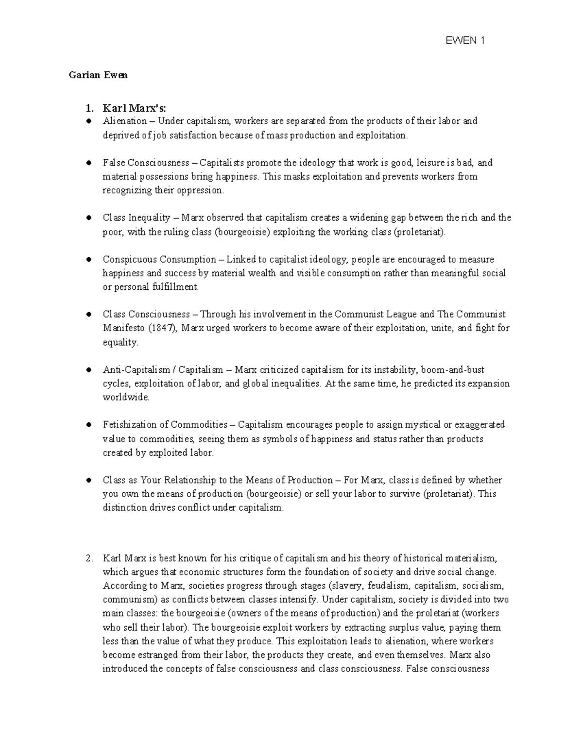 Soc 2265 Final Exam - Key Theories and Concepts in Sociology - Studocu