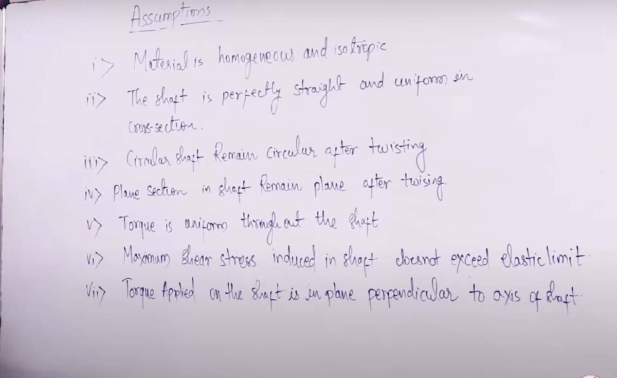 Torsion Mechanics - Material Notes for MECH 101 Final Exam - Studocu