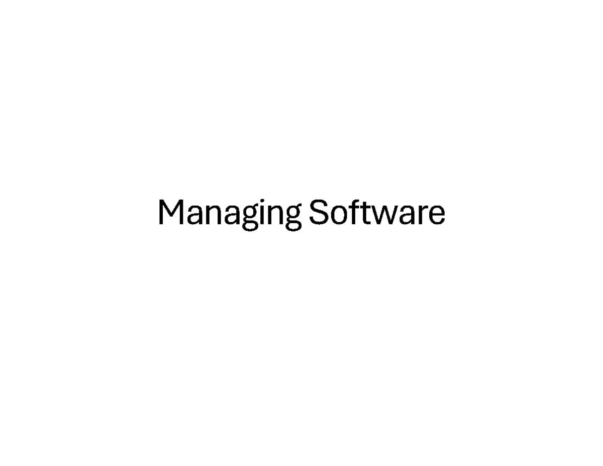 Linux Package Management Basics: Understanding Software Packages - Studocu