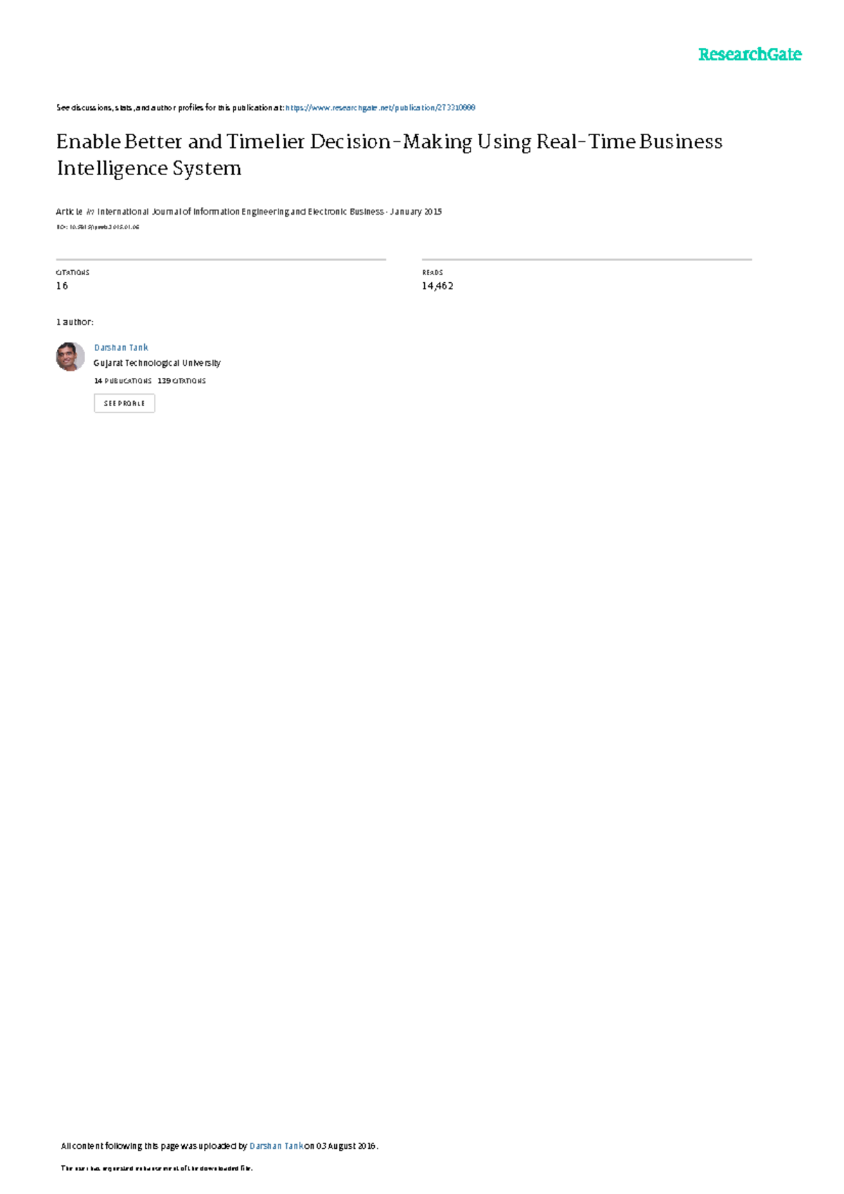 Enable Better and Timelier Decision-Making Using R - See discussions ...