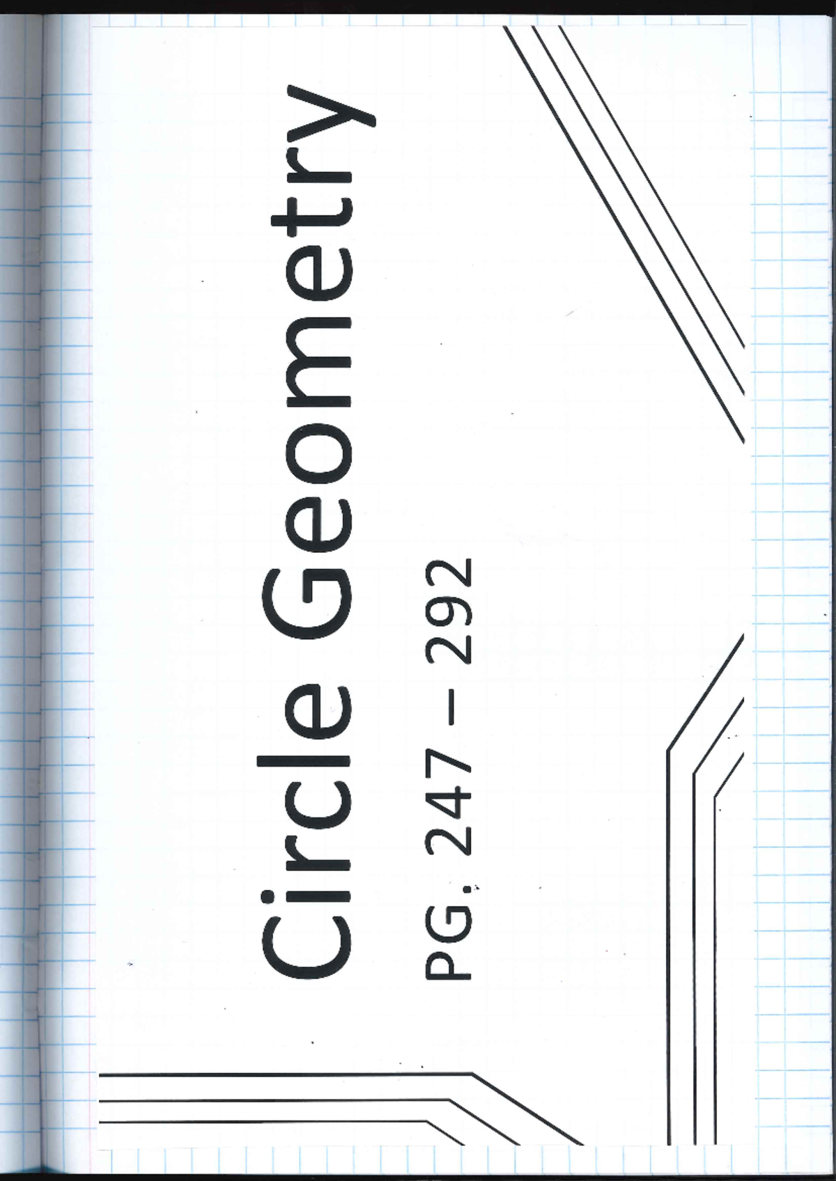 Grade 11 - 3 - Circle Geometry - Studocu