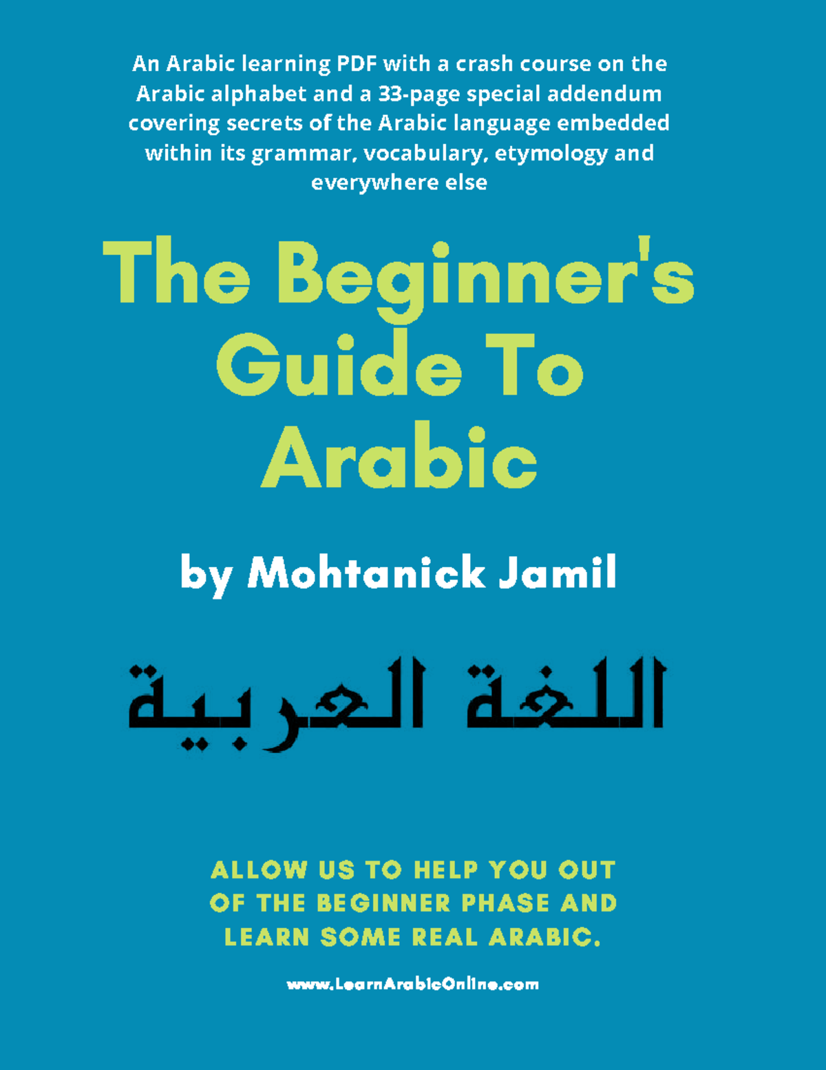 Essential Arabic Learning Guide for Beginners: A Crash Course - Studocu