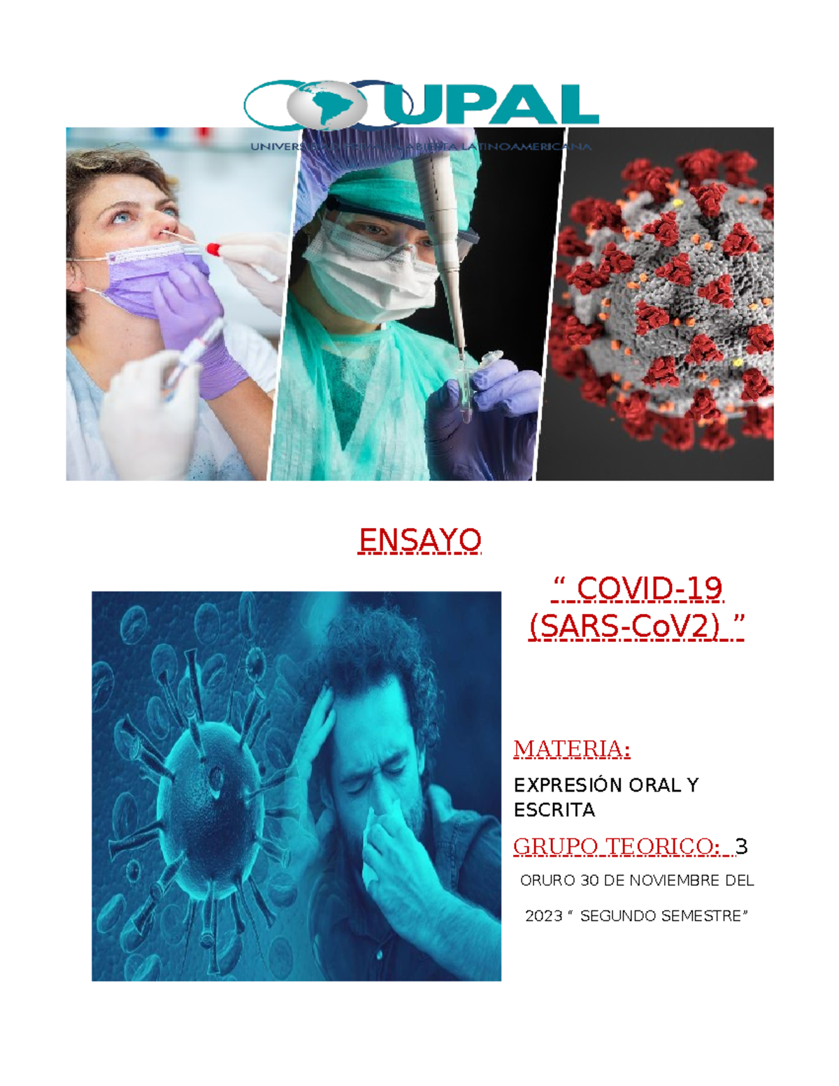 Ensayo sobre el Impacto del COVID-19 en Estudiantes de Medicina - UPAL ...