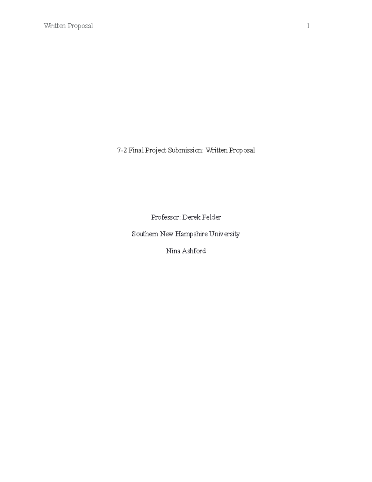 7-2 Final Project Submission: Health Clinic Expansion Proposal - Studocu