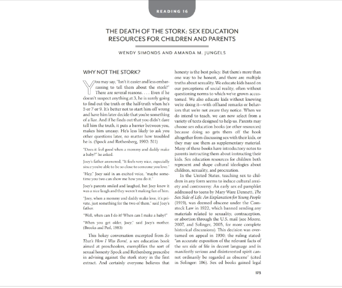 ABC 101: Comprehensive Final Exam Study Guide on Sex Education ...