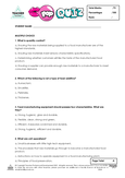 Practice materials for Studying Food Technology in HSC - Grade: 12 ...