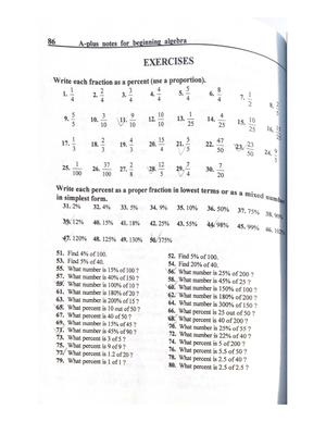 Chapter 8 - From AoPS - CHAPTER 8. PERCENTS 8 8 8 8 8 3 27 1 8 3 8 3 7 ...
