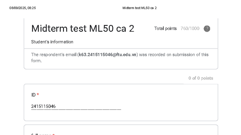 Midterm Test ML50 CA2: Key Concepts and Questions - Studocu