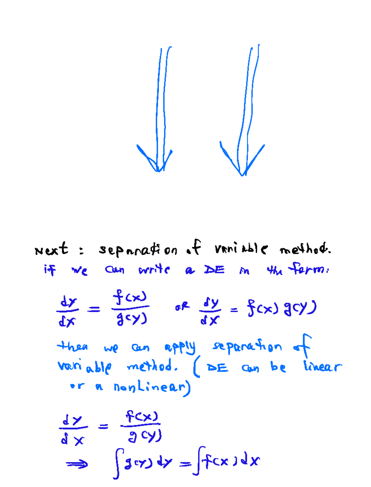 L 02 sec 1.3 separation of variables - Il next separation of variable ...