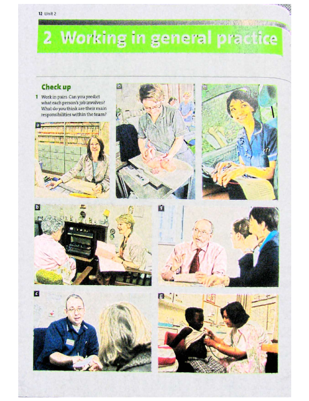 Unit 2 - Working in General Practice: Roles, Challenges, and History ...