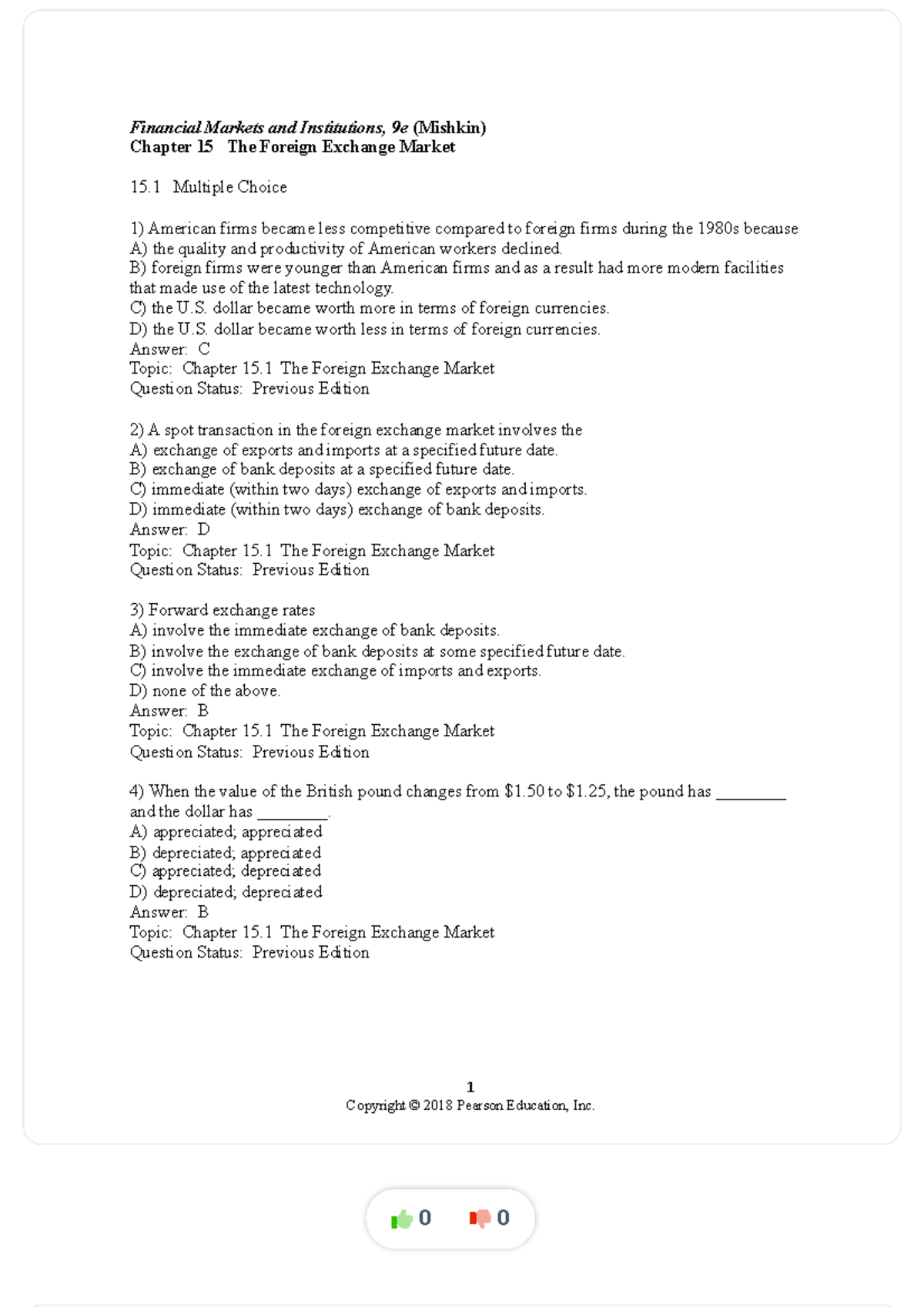 Chapter-15-test-bank-for-financial-markets compress - Financial Markets and Institutions, 9e ...