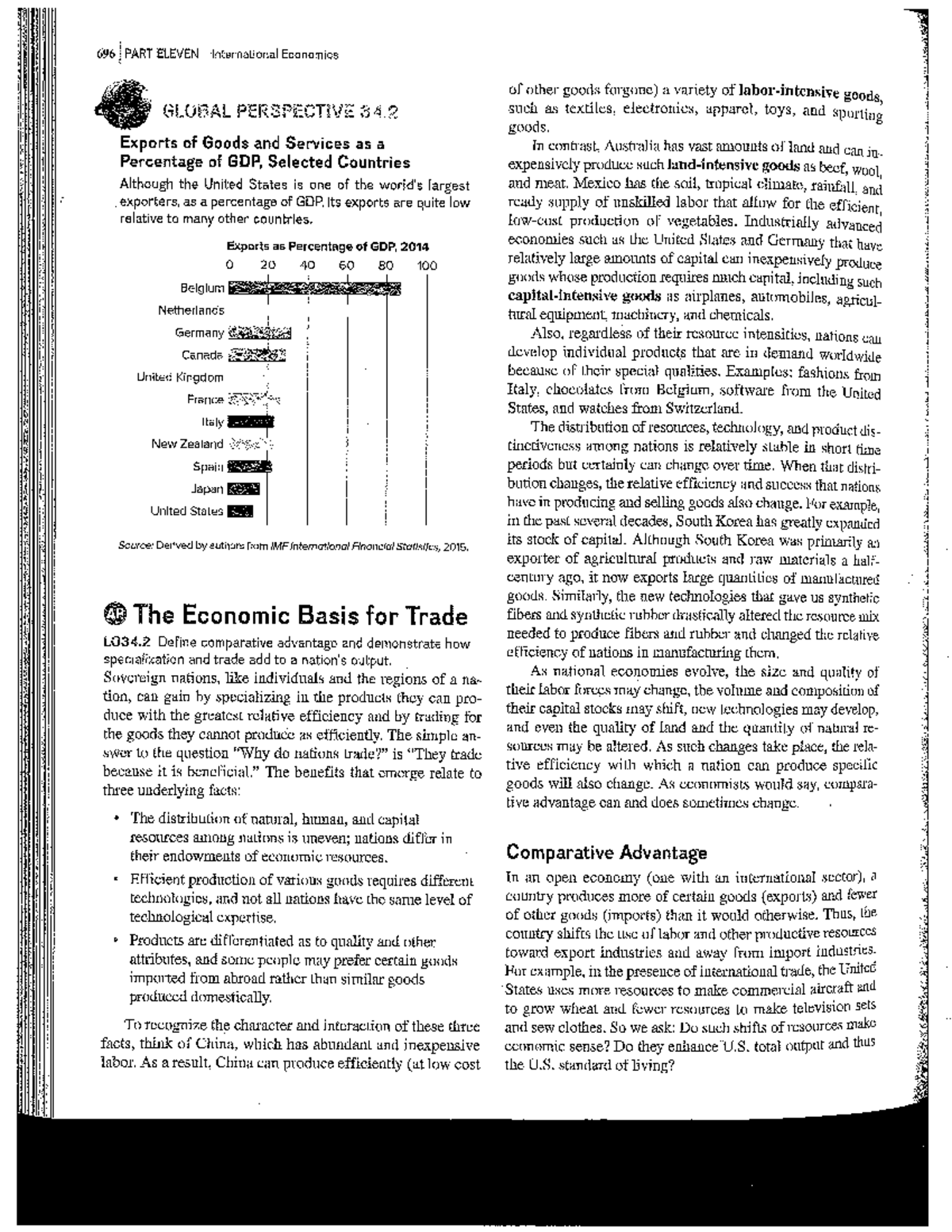 AP L034.2 Comparative Advantage and International Trade Analysis - Studocu