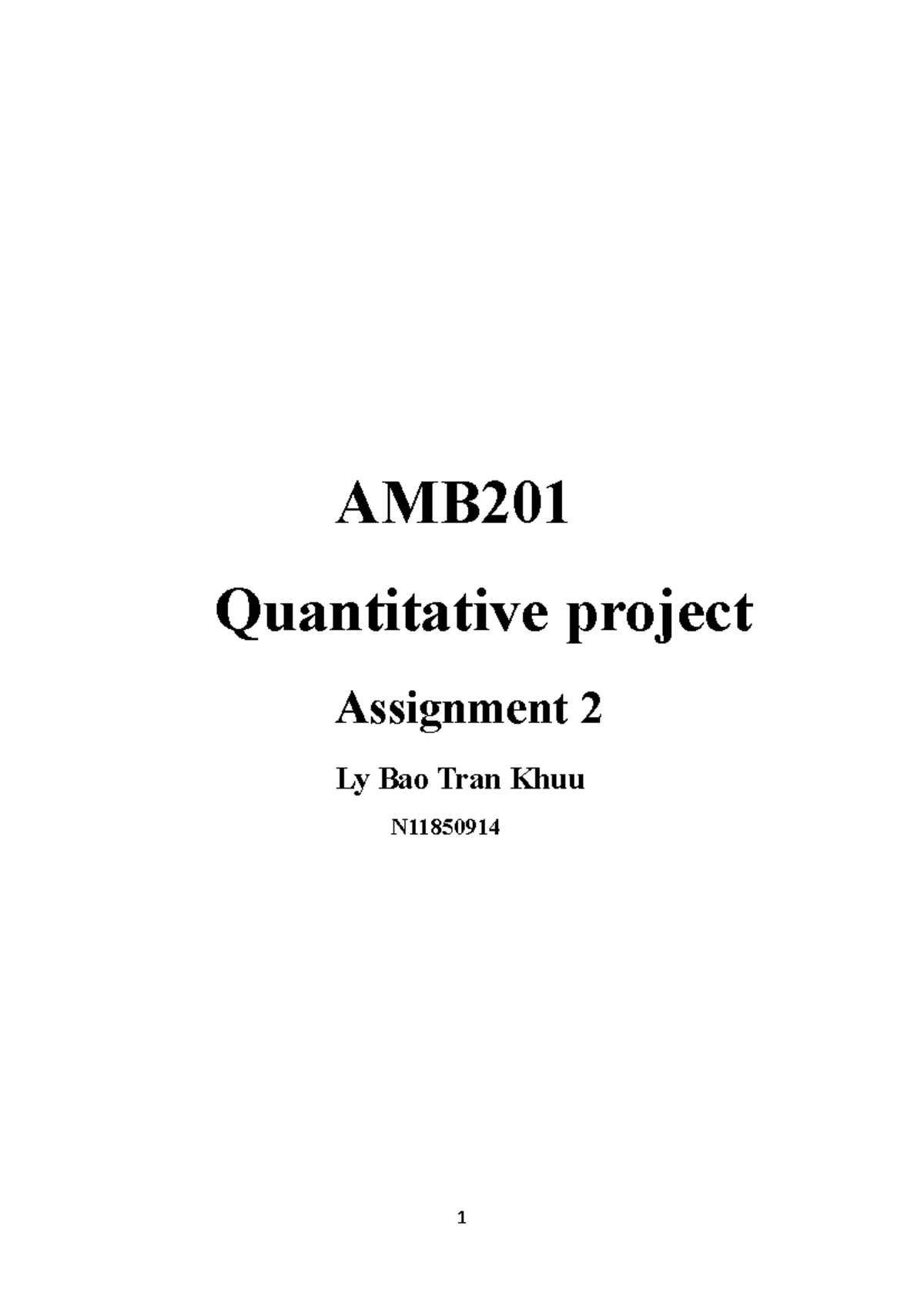 AMB201 Quantitative Project: Consumer Attitudes Toward Online Reviews ...