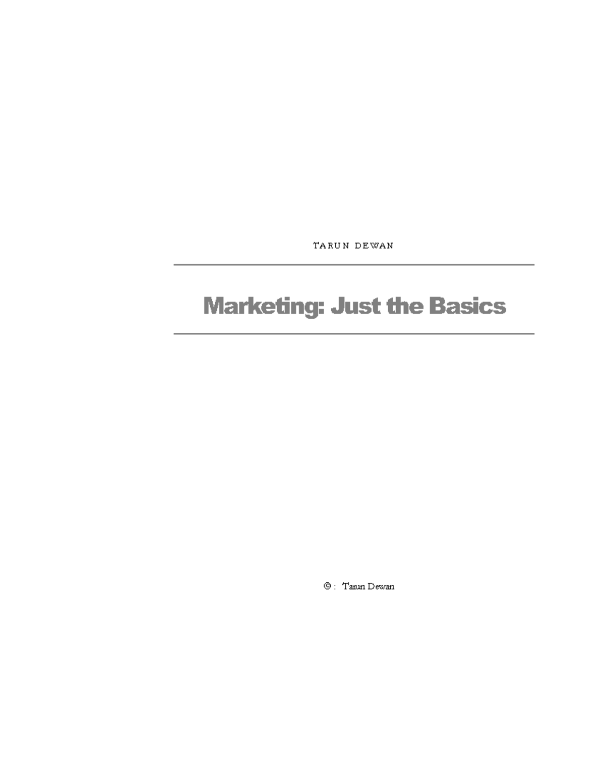 Marketing 101: Essential Concepts for Students in MKT 101 - Studocu