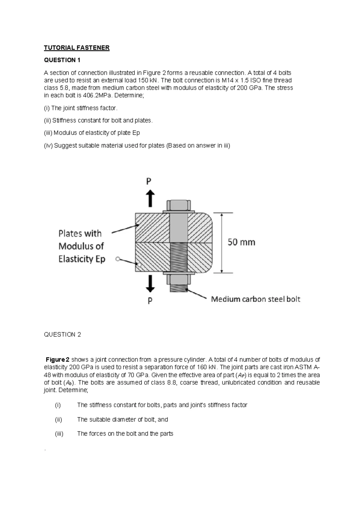 MEC411 Final Exam: Mechanics of Materials July 2024 Question Paper ...