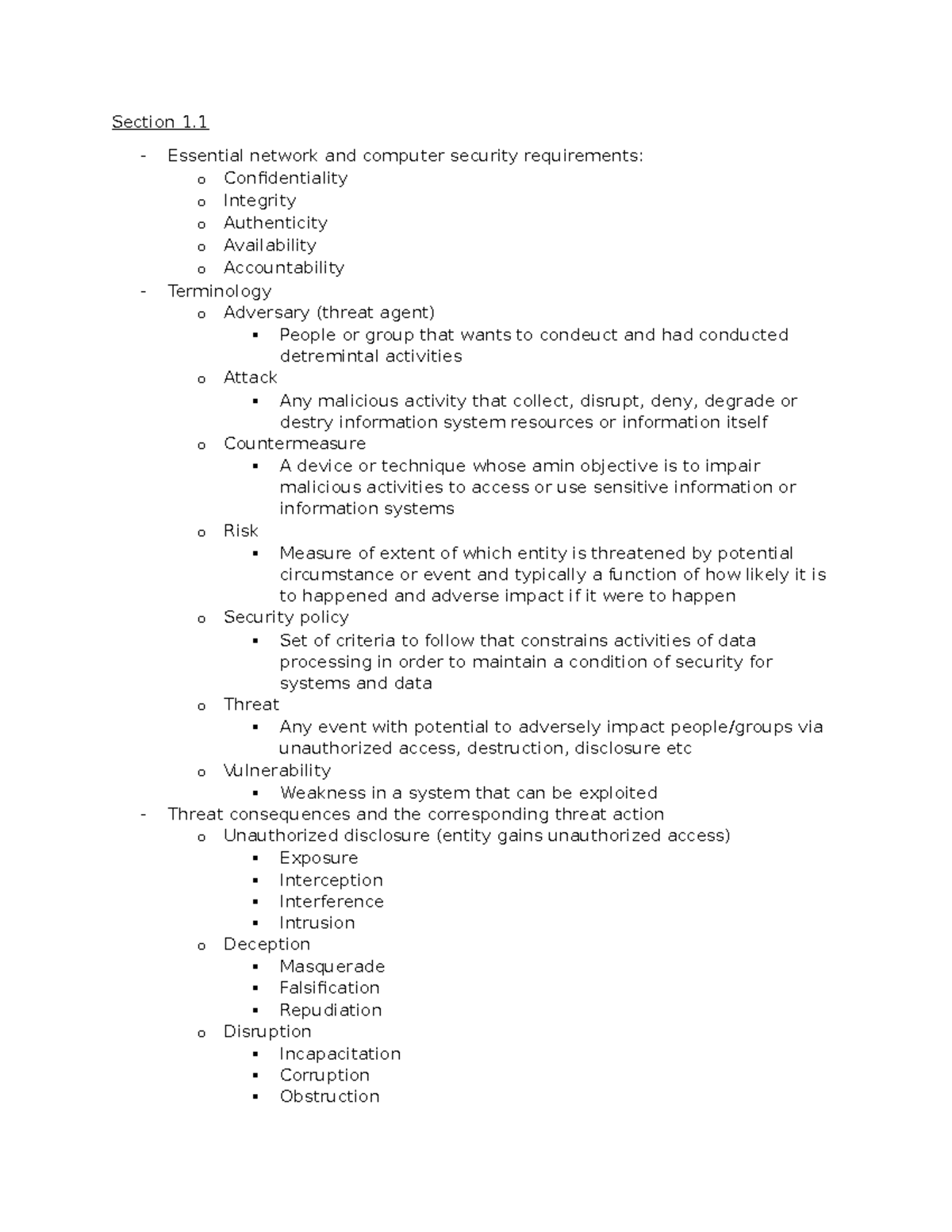 Network & Computer Security Essentials: Key Concepts & Terminology ...