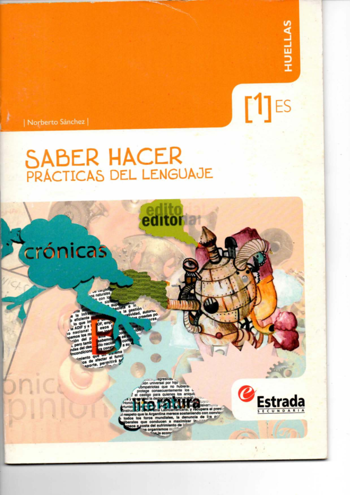 Saber Hacer Prácticas del Lenguaje 1er Año - Editorial Estrada 2012 ...