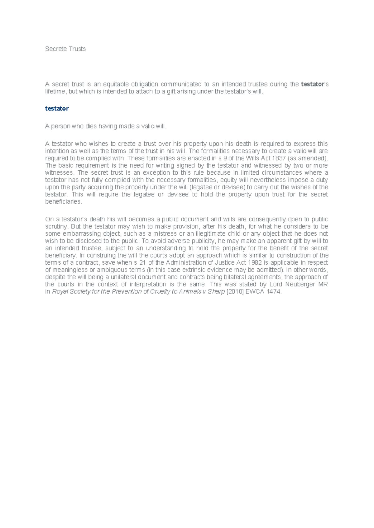 Amanah Rahsiah: Understanding Secret Trusts and Their Implications ...