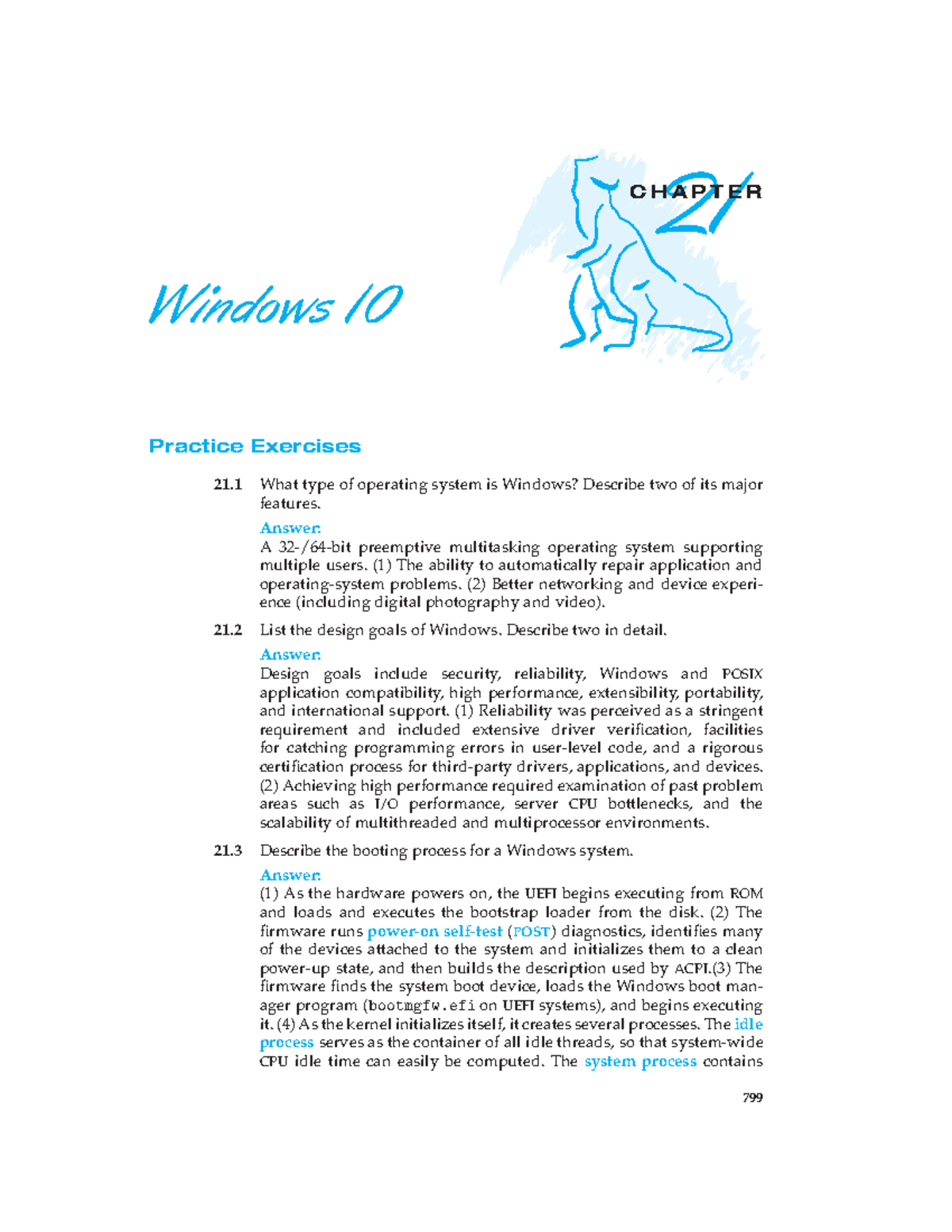 21 - Solution of Operating System - 21 C H A P T E R Windows 10 ...